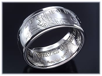 Amazon.com: MORGAN Silver Dollar U.S. Coin Ring (Sizes 7-15